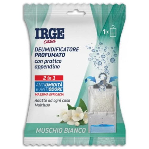 Поглотитель влаги и запаха IRGE с подвеской Белый Мускус